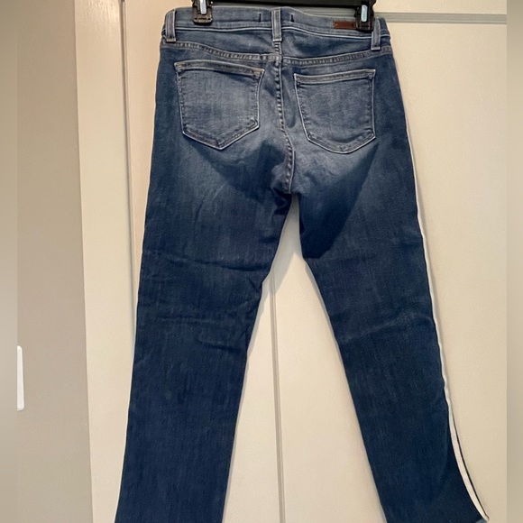 [Principle Denim Innovators] Denim Jeans👖w/White Stripe Trim Sz: 28 - Picture 11 of 11